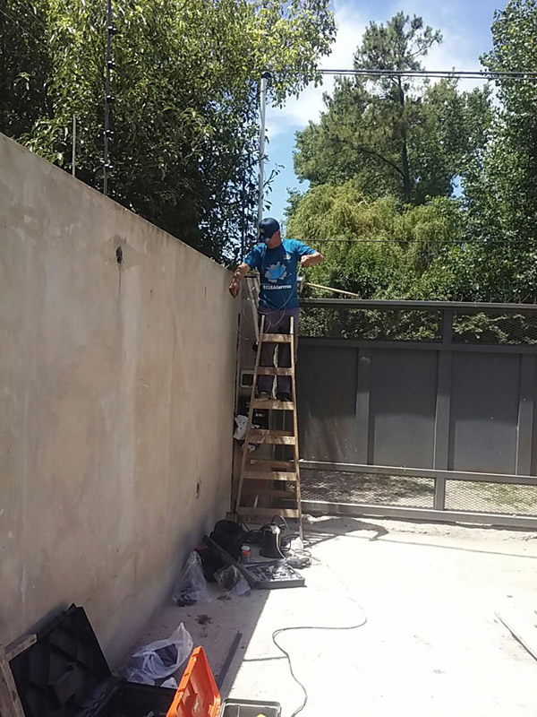 Instalación de cerco eléctrico E17