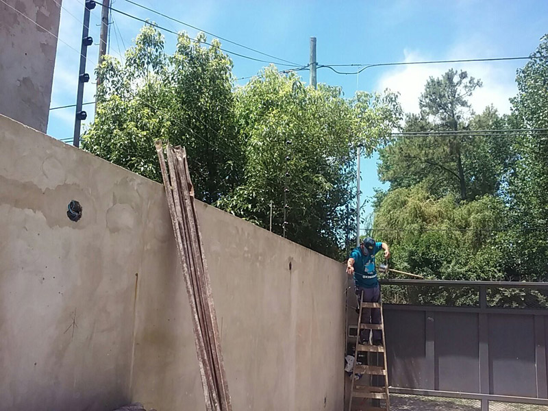 Instalación de cerco eléctrico E17
